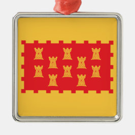 素晴らしマンチェスター州旗 メタルオーナメント