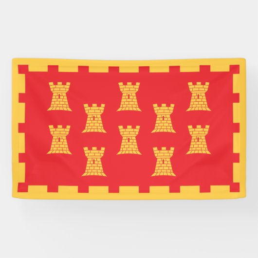 素晴らしマンチェスター州旗 横断幕 (横)