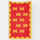 素晴らしマンチェスター州旗 横断幕 (縦)