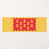 素晴らしマンチェスター ヨガマット (正面(横))