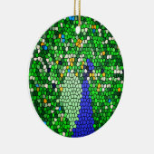 素晴らしモザイクカスタマイズギフト セラミックオーナメント (右)