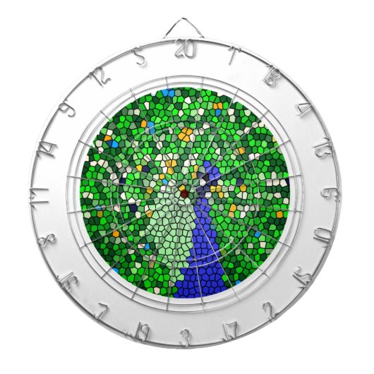 素晴らしモザイクカスタマイズギフト ダーツボード (正面)