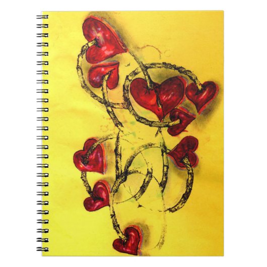 素晴らしモダンの芸術作品 ノートブック (正面)