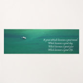 素晴らしライフやる気を起こさせる – ザポ実在ルト ヨガマット (正面(横))