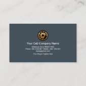 素晴らしラシンプルインタクシー運転士 名刺 (裏面)