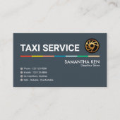 素晴らしラシンプルインタクシー運転士 名刺 (正面)