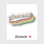 素晴らしレトロ シール (シート)