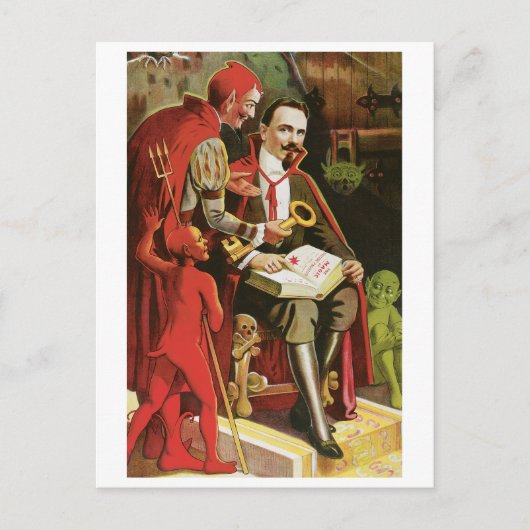 ～素晴らしヴィンテージ魔法法 ポストカード (正面)