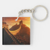 素晴らし中国の壁 – 威厳のある キーホルダー (裏面)