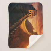 素晴らし中国の壁 – 威厳のある シェルパブランケット (正面)