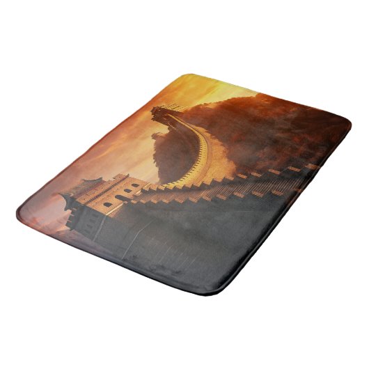 素晴らし中国の壁 – 威厳のある バスマット (アングル)