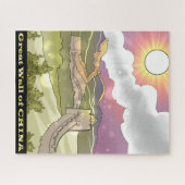 素晴らし中国壁 ジグソーパズル (横)