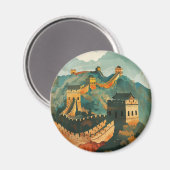 素晴らし中国壁 マグネット (正面/裏面)