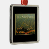 素晴らし中国壁 メタルオーナメント (右)