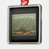素晴らし中国壁 メタルオーナメント (左)