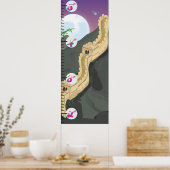 素晴らし中国成長図 ポスター (キッチン)