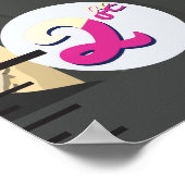 素晴らし中国成長図 ポスター (角)