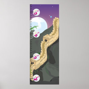 素晴らし中国成長図 ポスター