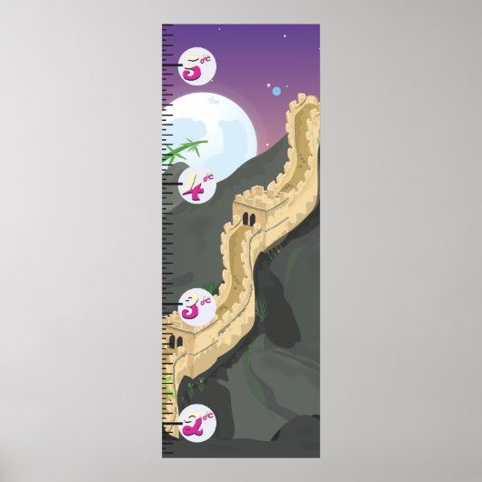 素晴らし中国成長図 ポスター (正面)