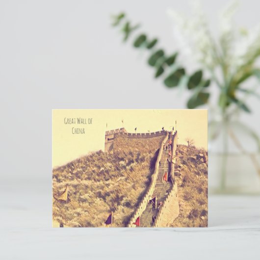 素晴らし中国旅行の壁 ポストカード (スタンド正面)