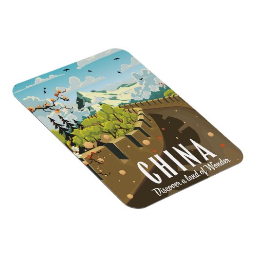 素晴らし中国旅行ポスターの壁 マグネット (右側)