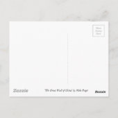 素晴らし中国 ポストカード (裏面)