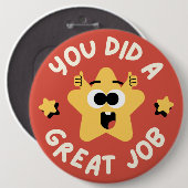 素晴らし仕事保だ 缶バッジ (正面&裏面)