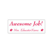 「素晴らし仕事！」 の教えゴム印 セルフインキングスタンプ (デザイン)