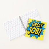 「素晴らし仕事！」 ノートブック (内部)