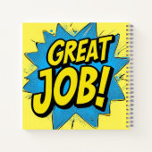 「素晴らし仕事！」 ノートブック (裏面)