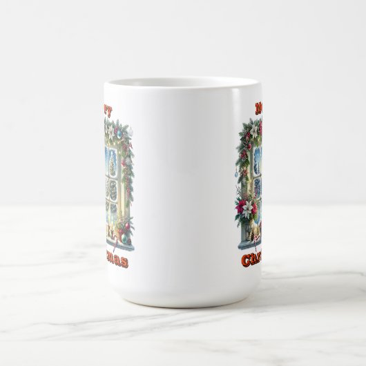 素晴らし休日のウィンドウ表示 コーヒーマグカップ (中央)