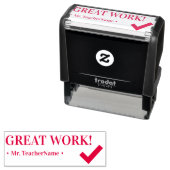 「素晴らし働け！」 インストラクタースタンプ セルフインキングスタンプ (インサイチュ)