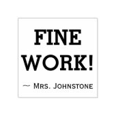 「素晴らし働け！」 割り当てグレーディングラバースタンプ ラバースタンプ (インプリント)