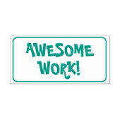 「素晴らし働け！」 家庭教師のフィードバックのゴム印 セルフインキングスタンプ (デザイン)