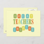 素晴らし先生インスパイア ポストカード (正面/裏面)