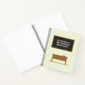 素晴らし先生感動的引用文 ノートブック (内部)