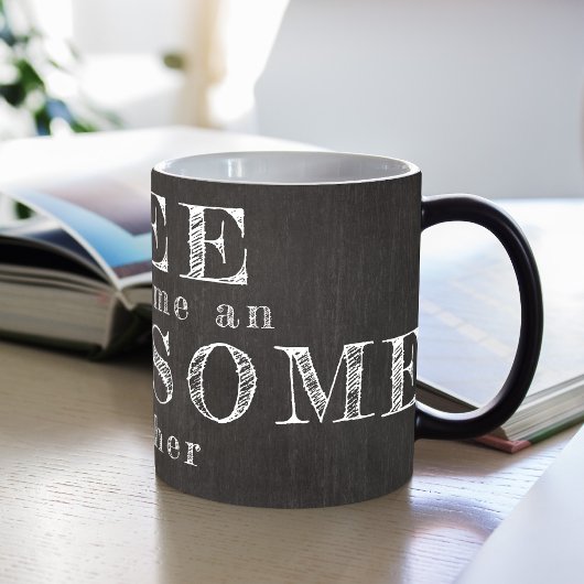 素晴らし先生評価引用文カスタム コーヒーマグカップ