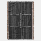 素晴らし冗談カスタム毛布 スローブランケット (正面縦)