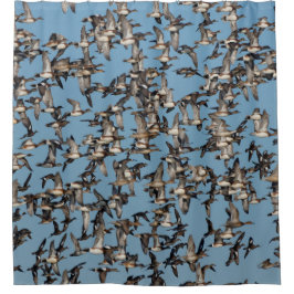 素晴らし冬鴨 シャワーカーテン