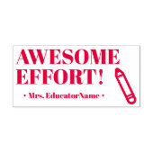 「素晴らし努力！」 マーキングゴム印 セルフインキングスタンプ (デザイン)