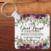 素晴らし友よ家族よ感謝していり感謝祭 キーホルダー (正面)