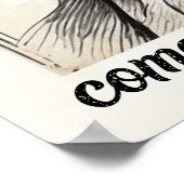 素晴らし口来素晴らし髭クール ポスター (角)