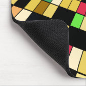 素晴らし可愛いカッコいいガーリーレトロフローラファッション マウスパッド (コーナー)