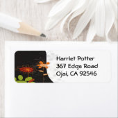 素晴らし可愛いカッコいいガーリーレトロフローラファッション ラベル (インサイチュ)