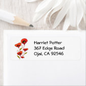 素晴らし可愛いカッコいいガーリーレトロフローラファッション ラベル (インサイチュ)