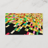 素晴らし可愛いカッコいいガーリーレトロフローラファッション 名刺 (裏面)