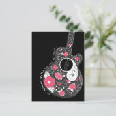 素晴らし可愛カッコいいいトレンディーガーリーギター ポストカード (スタンド正面)