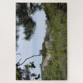 素晴らし壁 – 緑 ジグソーパズル (縦)