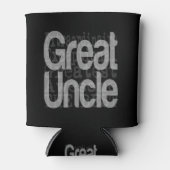 素晴らし大叔父 缶クーラー (正面)