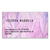 素晴らし大理石 マグネット名刺 (正面)